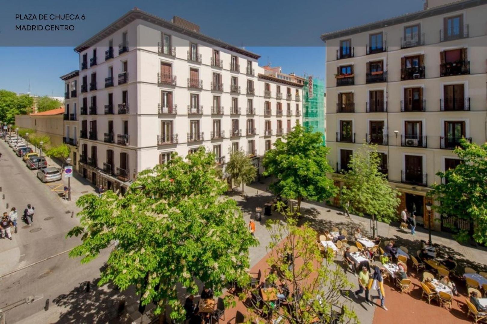 Refugio Cultural Para 3, En Plaza De Chueca Madrid Exteriör bild
